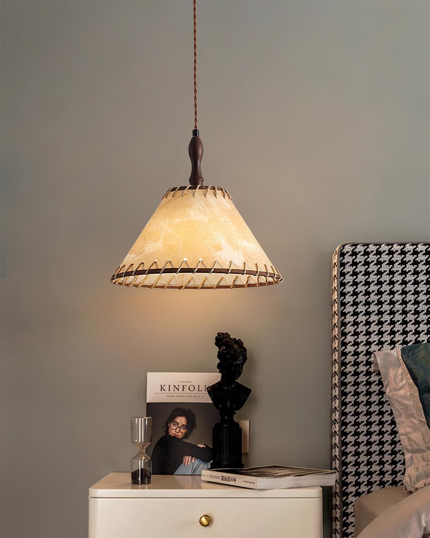 Elara Modern Fabric Pendant Light - Letslighting