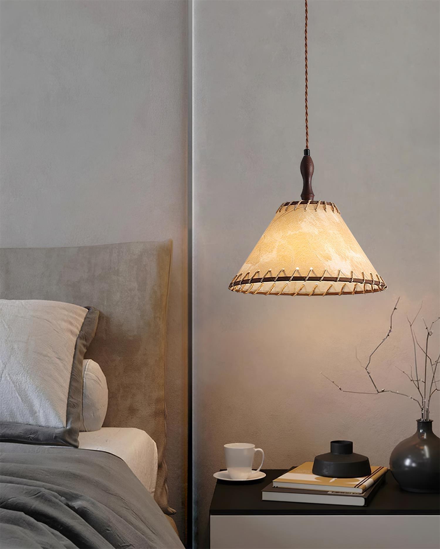 Elara Modern Fabric Pendant Light - Letslighting