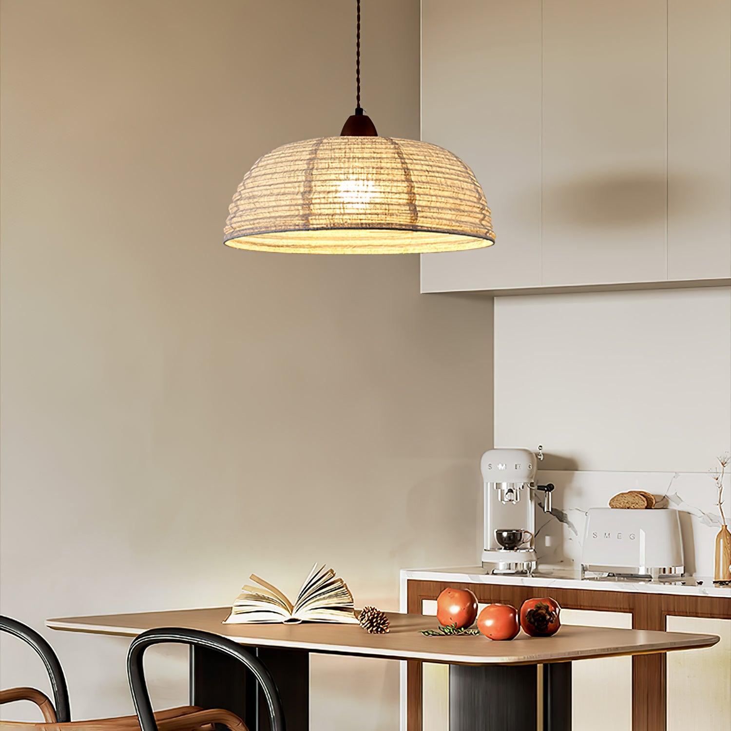 Elara Modern Fabric Pendant Light - Letslighting