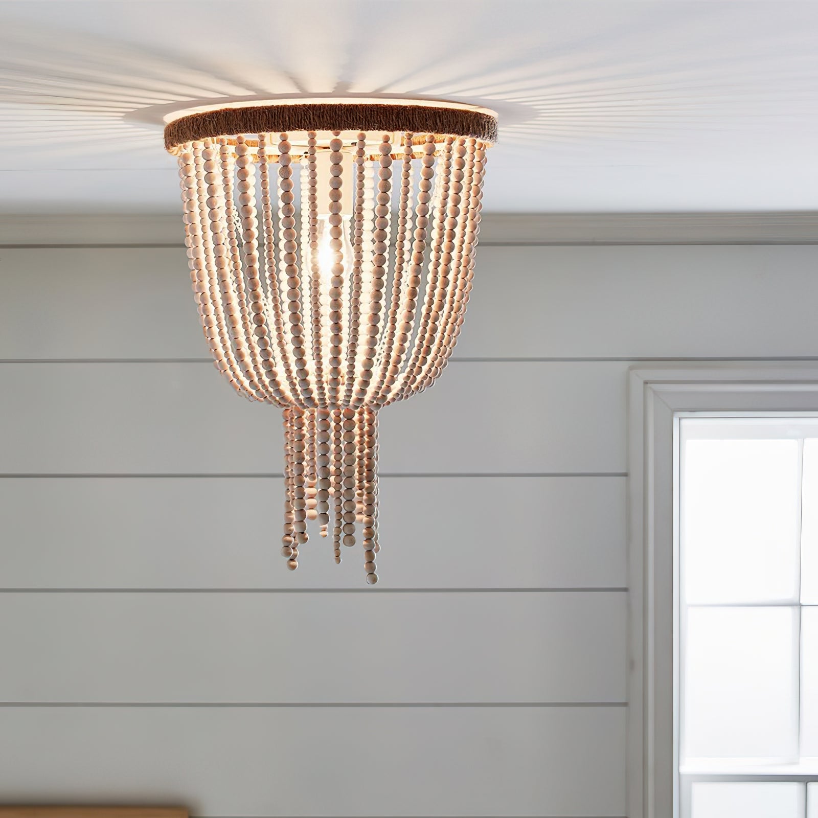 Ildvuvyn Modern Beaded Rope Ceiling Light - Letslighting