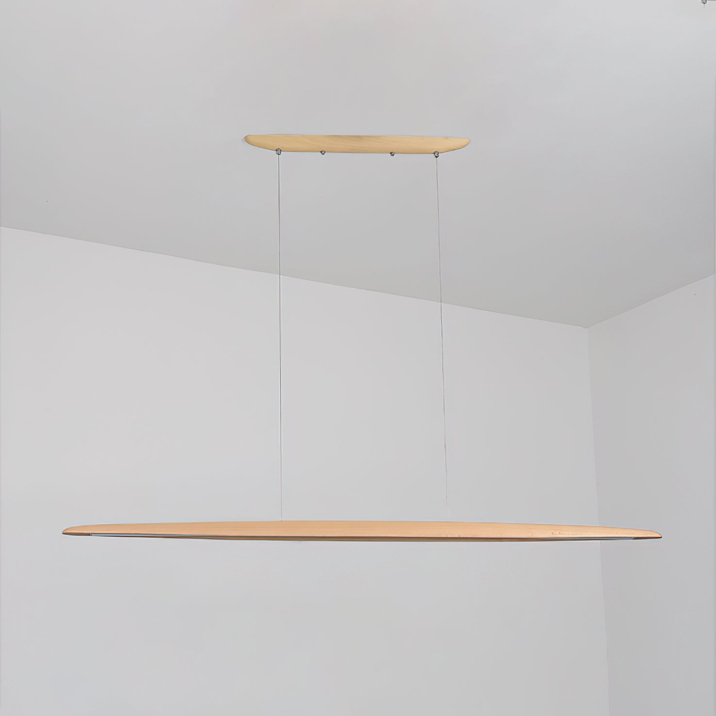 Zing Modern Minimalist Walnut Wood Pendant Lamp - Letslighting