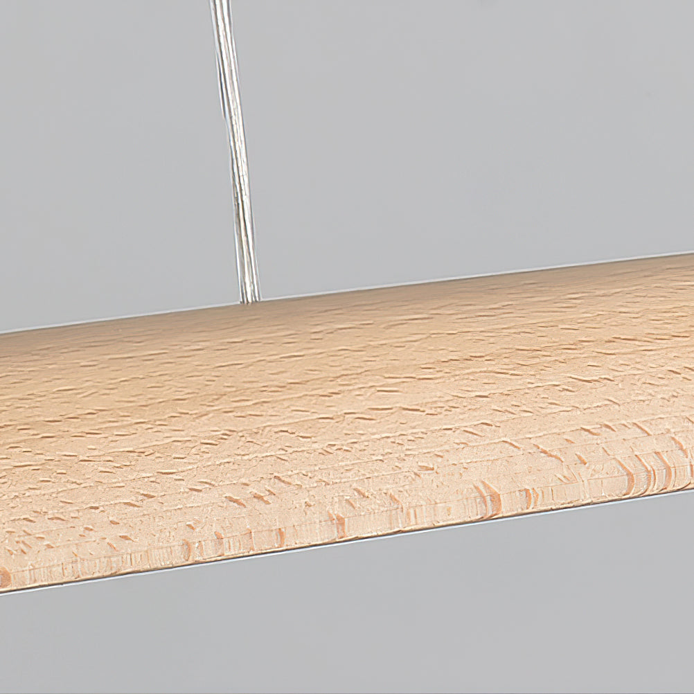 Zing Modern Minimalist Walnut Wood Pendant Lamp - Letslighting