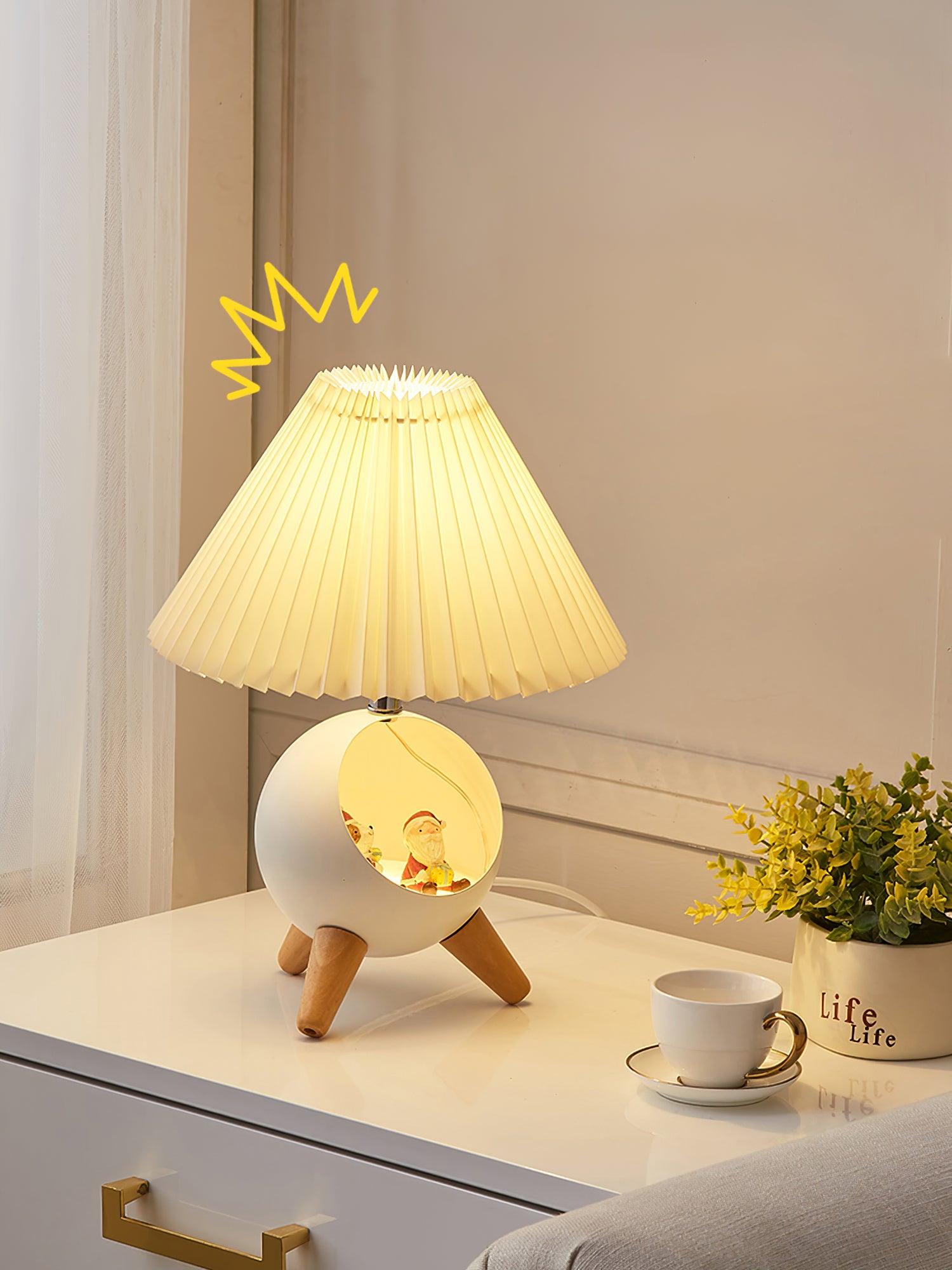 Hazelle Modern Fabric Table Lamp - Letslighting