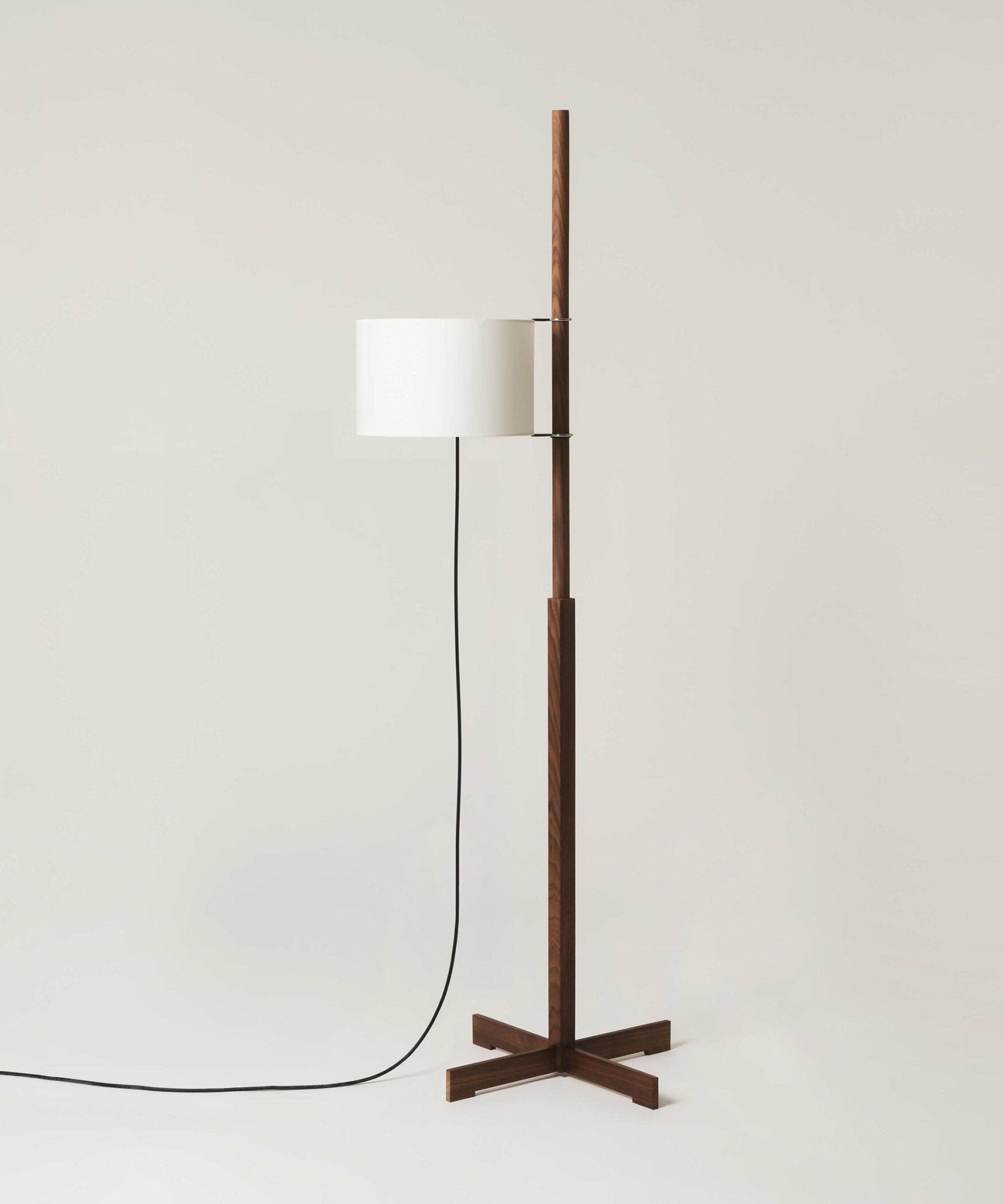 Torna Wood Fabric Floor Lamp - Letslighting