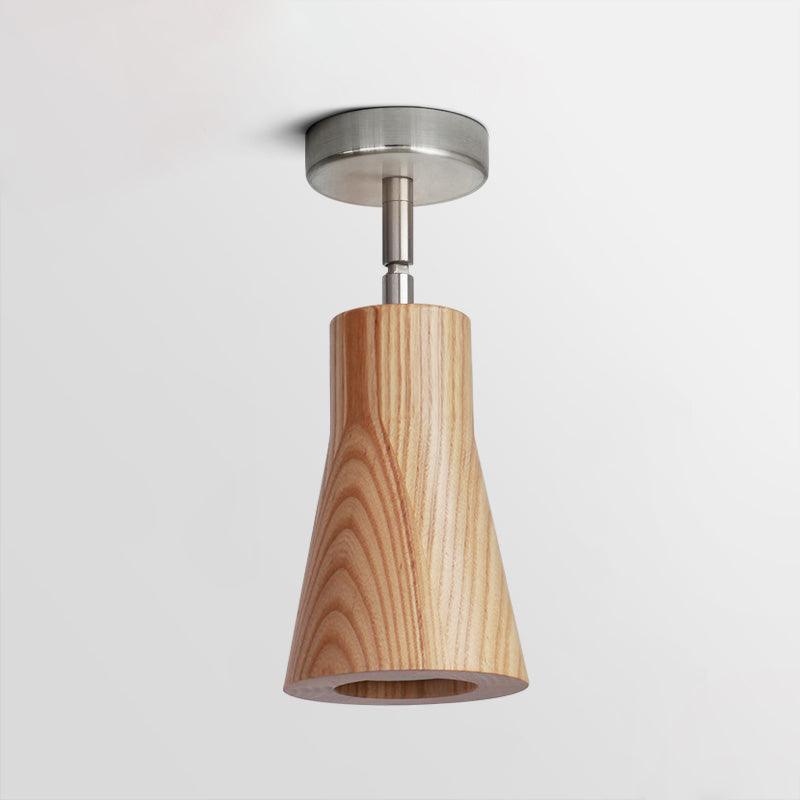 Aim Wood Track Ceiling Light Spotlight - Letslighting