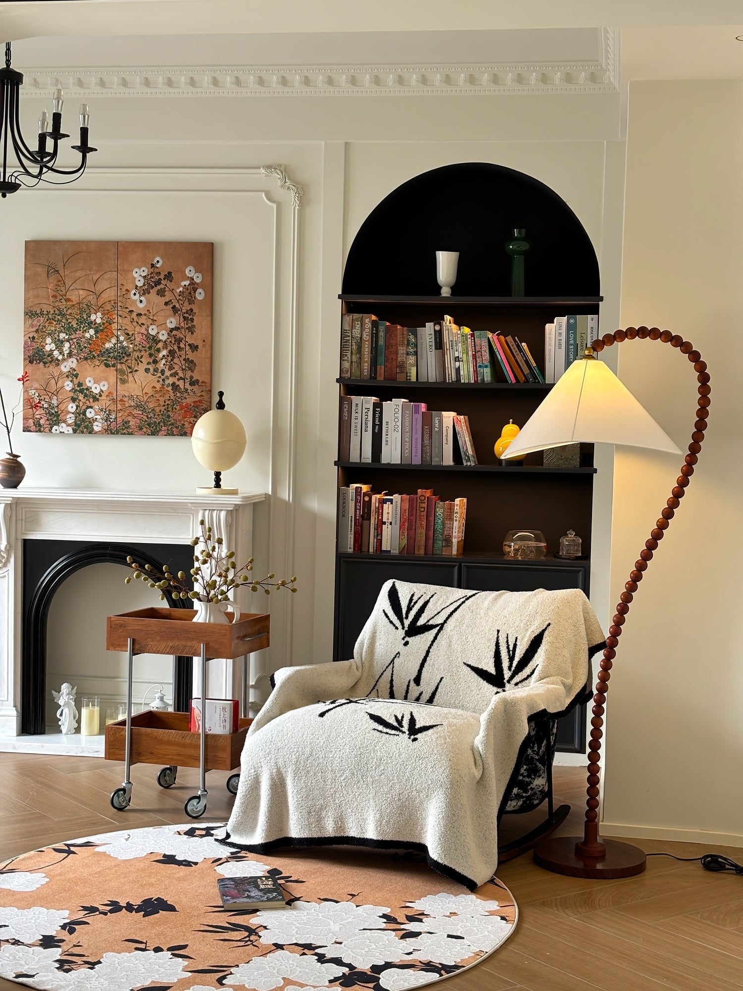 Nadia Modern Wood Floor Lamp - Letslighting