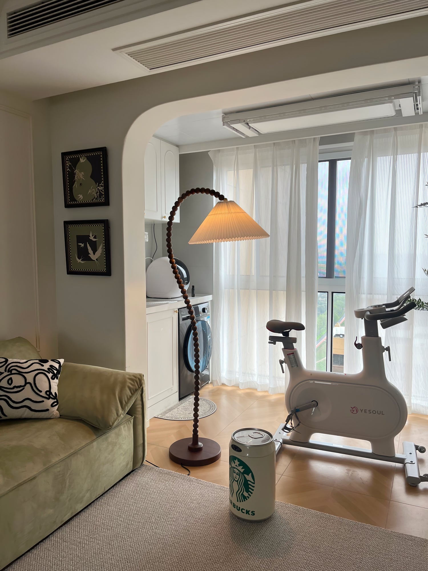 Nadia Modern Wood Floor Lamp - Letslighting