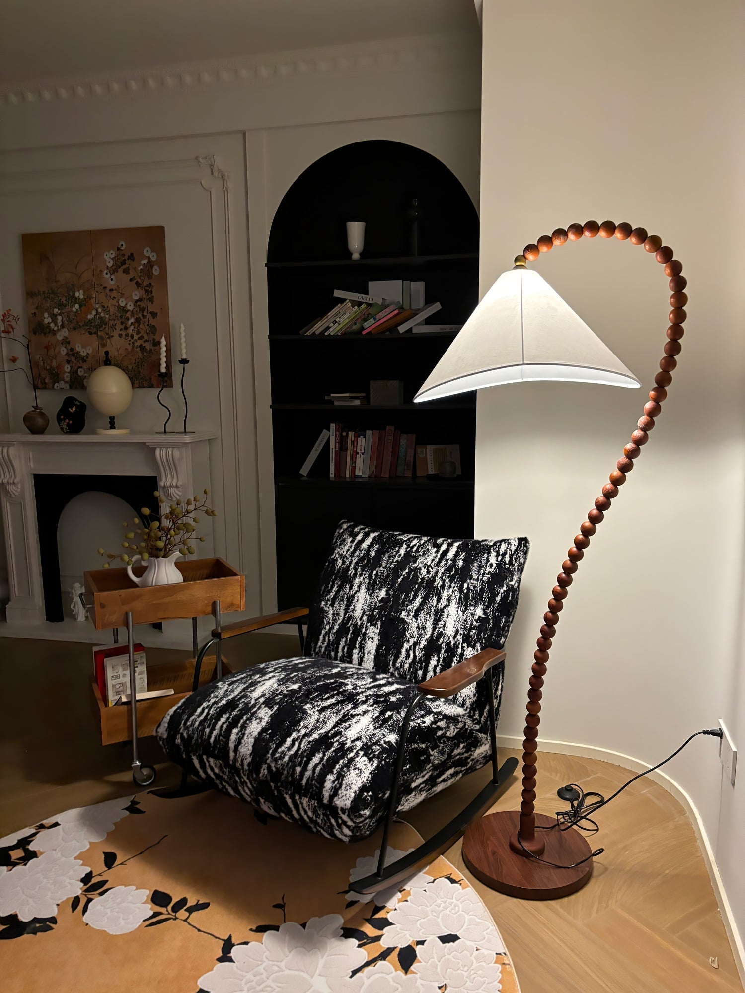 Nadia Modern Wood Floor Lamp - Letslighting