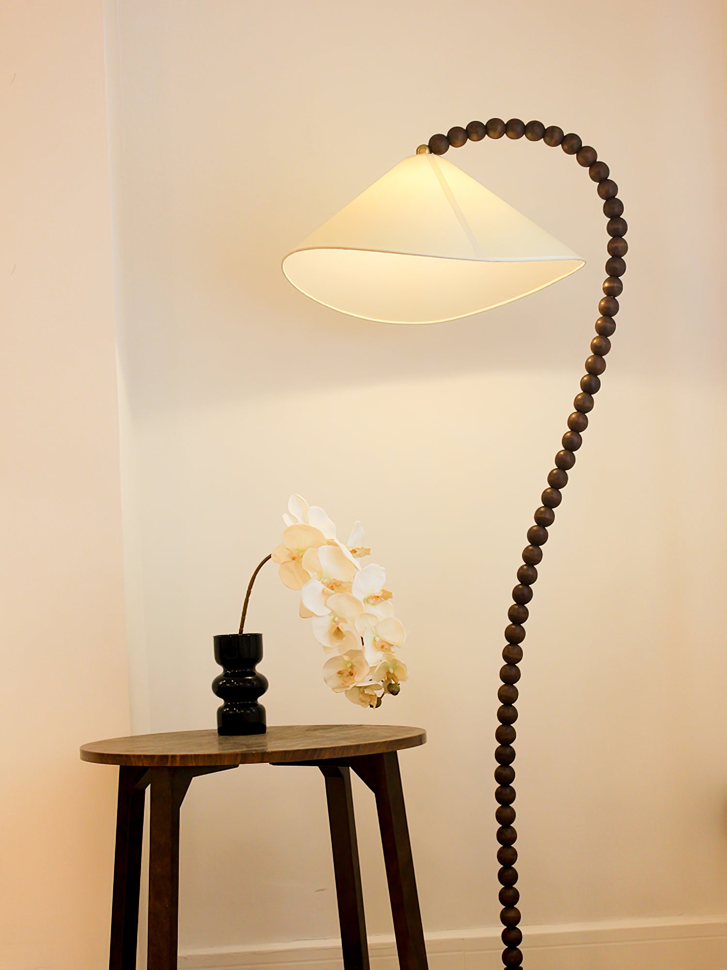 Nadia Modern Wood Floor Lamp - Letslighting