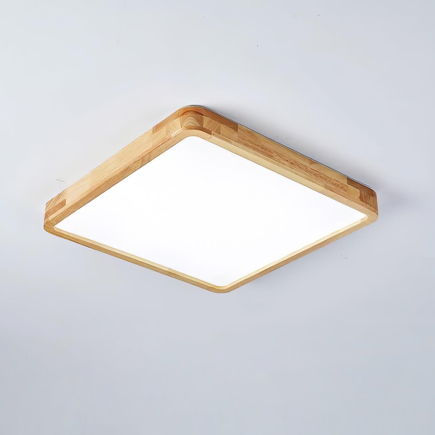 Muto Wooden Geometric Ceiling Light