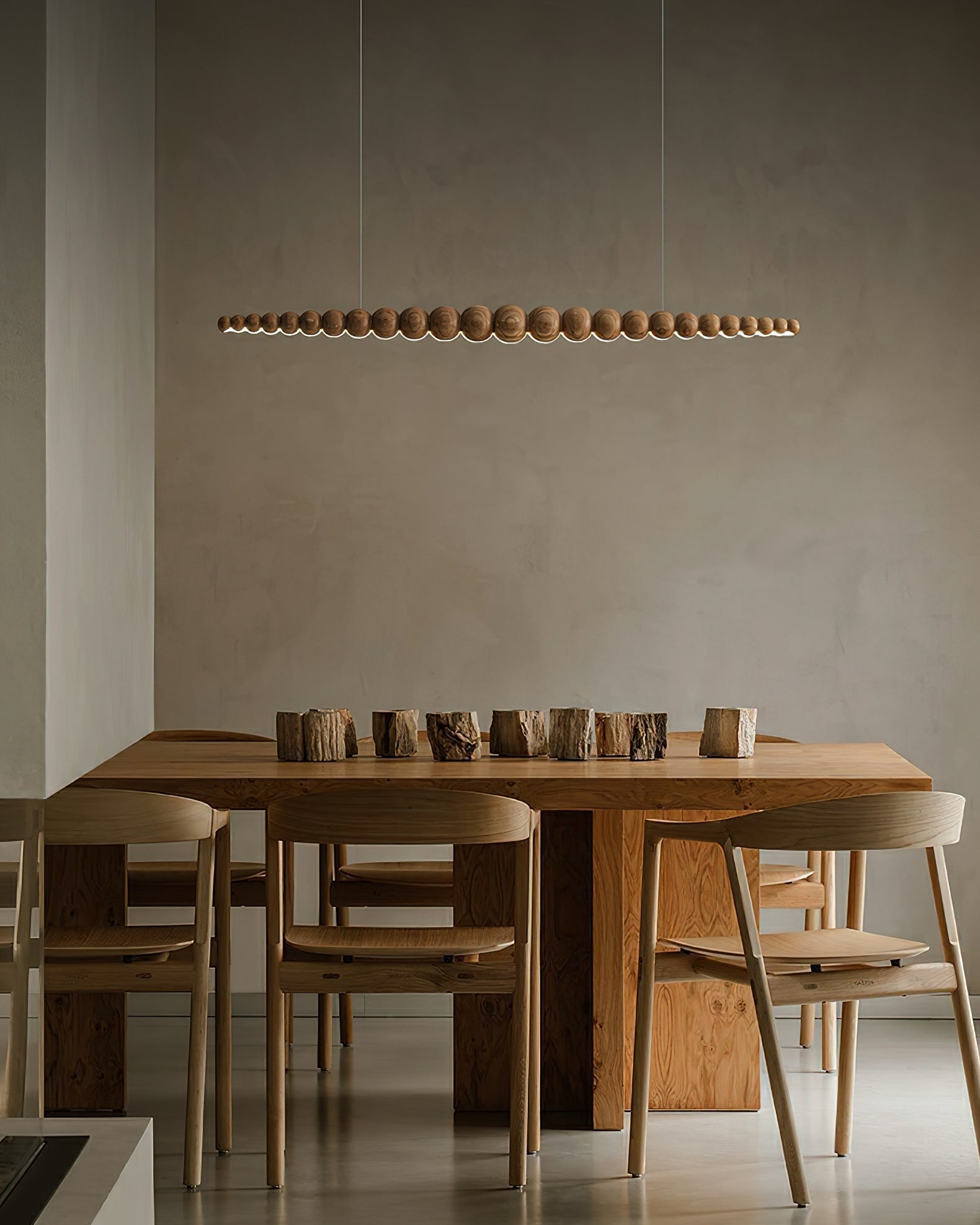 Orlanre Wood Minimalistic Pendant Light - Letslighting
