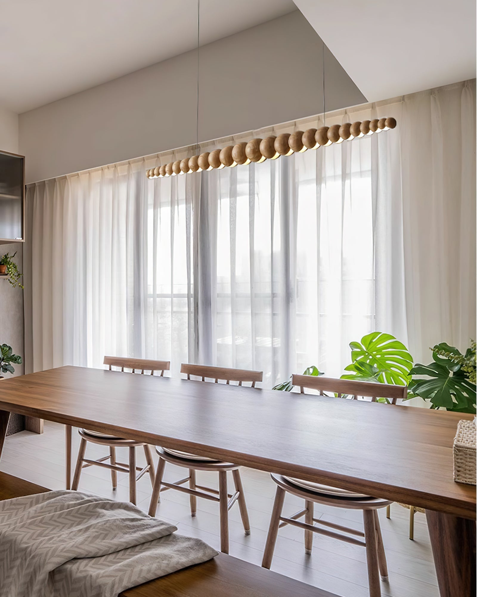 Orlanre Wood Minimalistic Pendant Light - Letslighting