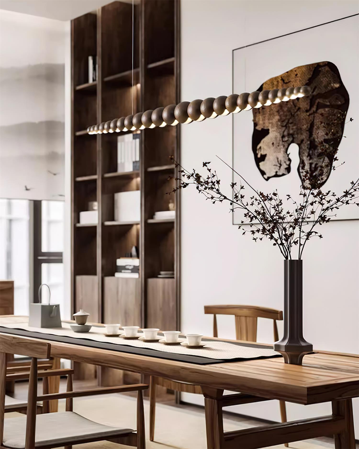 Orlanre Wood Minimalistic Pendant Light - Letslighting
