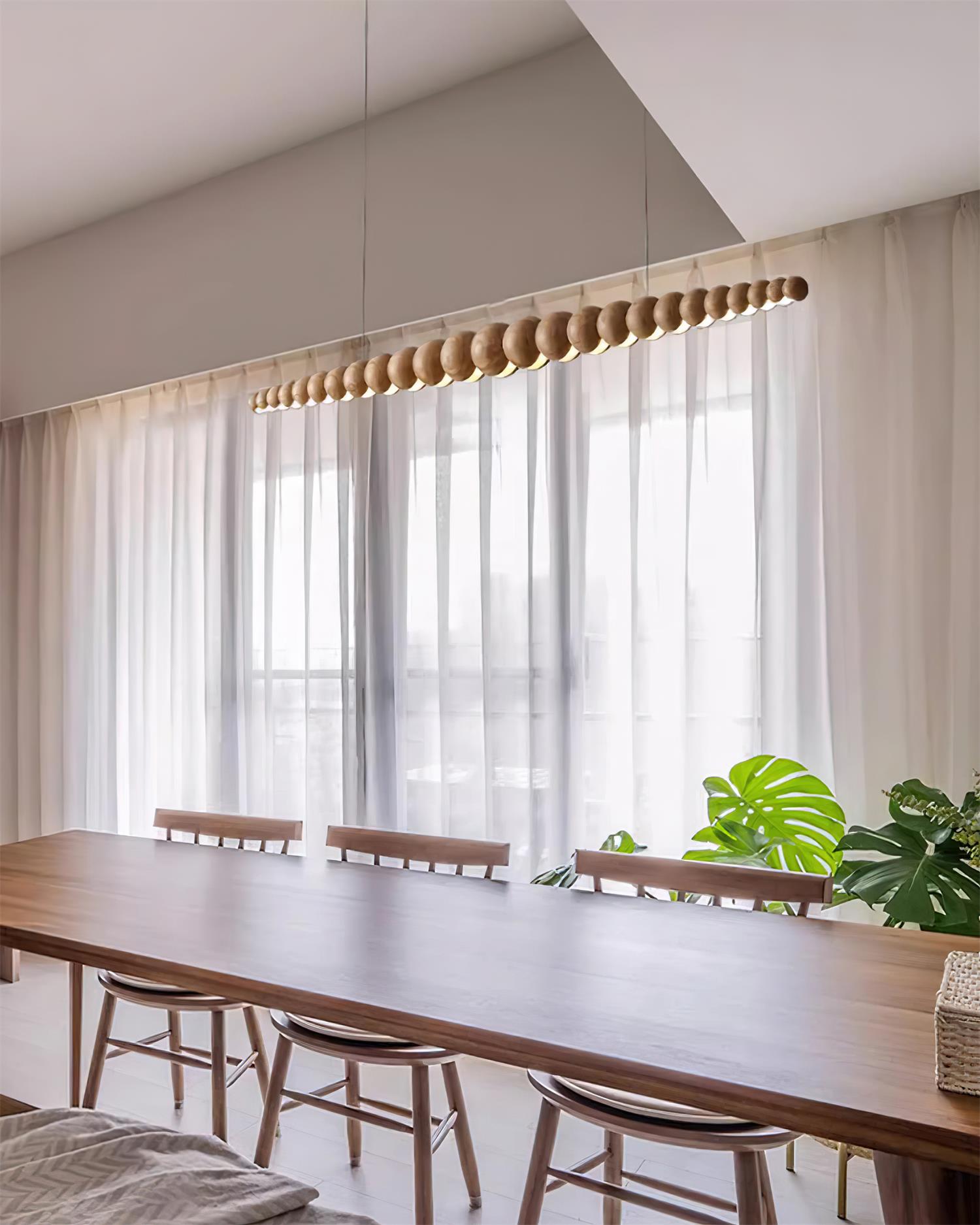Orlanre Wood Minimalistic Pendant Light - Letslighting