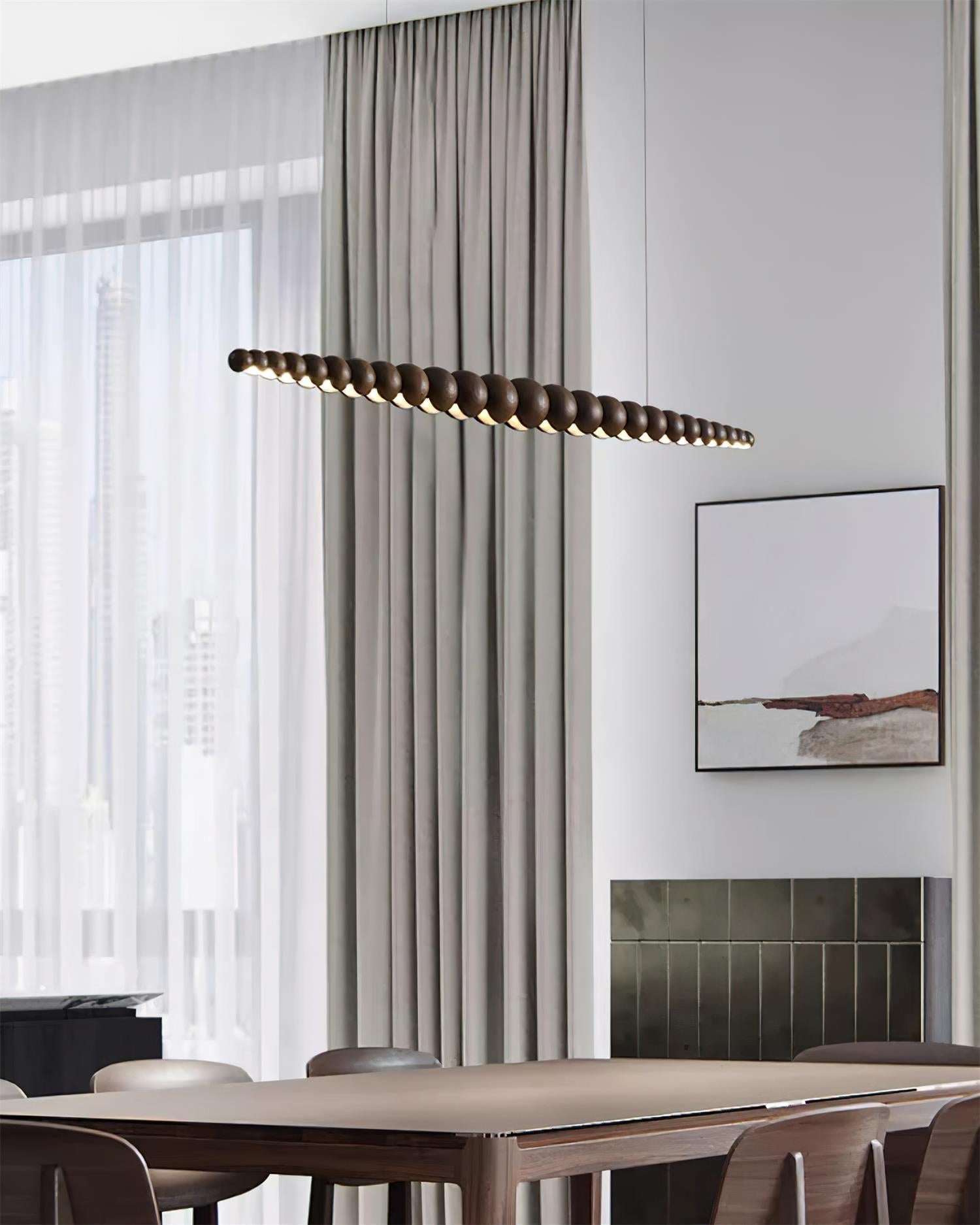 Orlanre Wood Minimalistic Pendant Light - Letslighting