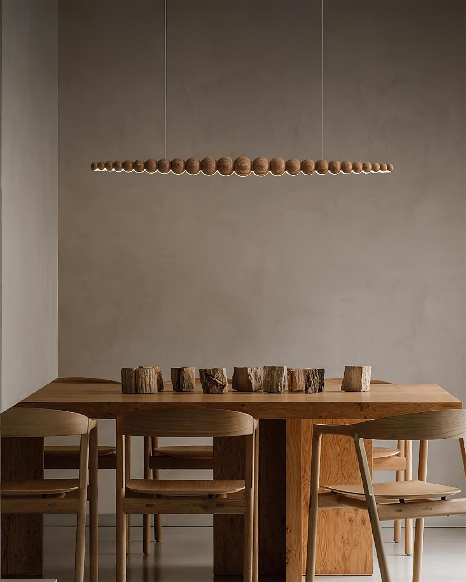 Orlanre Wood Minimalistic Pendant Light - Letslighting