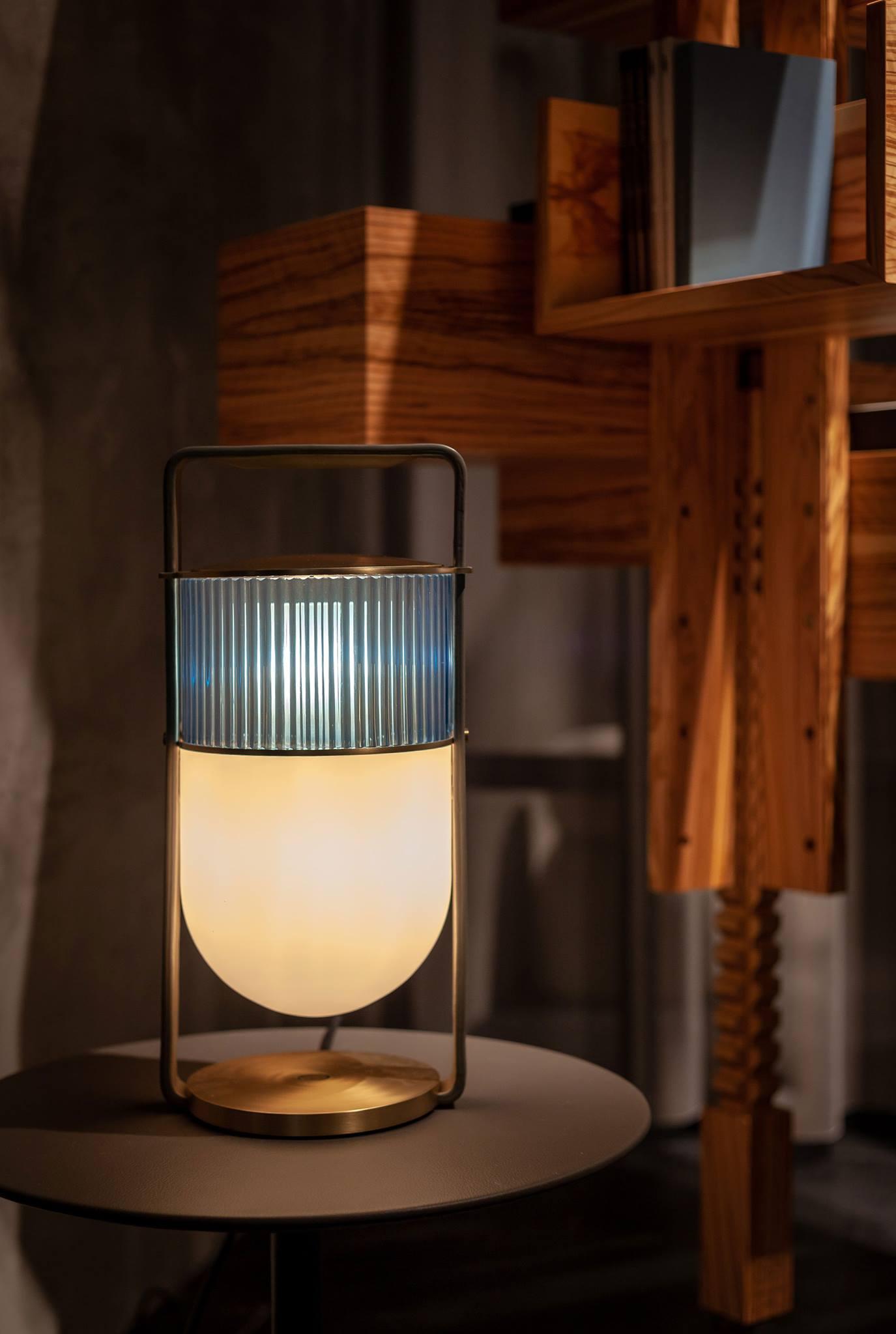 Cavon Glass Artistic Table Lamp - Letslighting