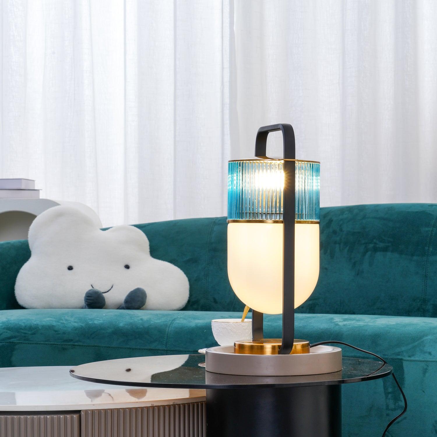 Cavon Glass Artistic Table Lamp - Letslighting