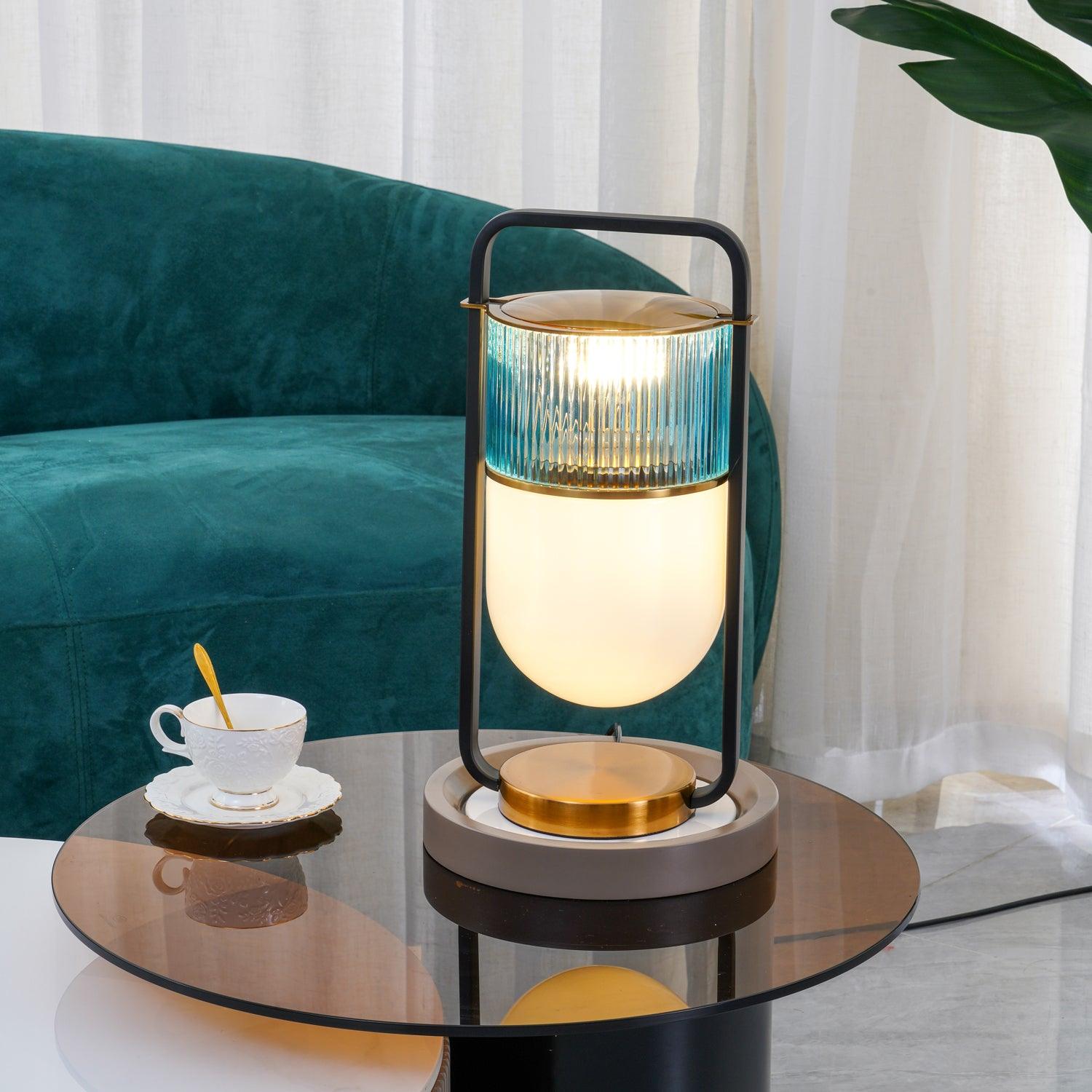 Cavon Glass Artistic Table Lamp - Letslighting