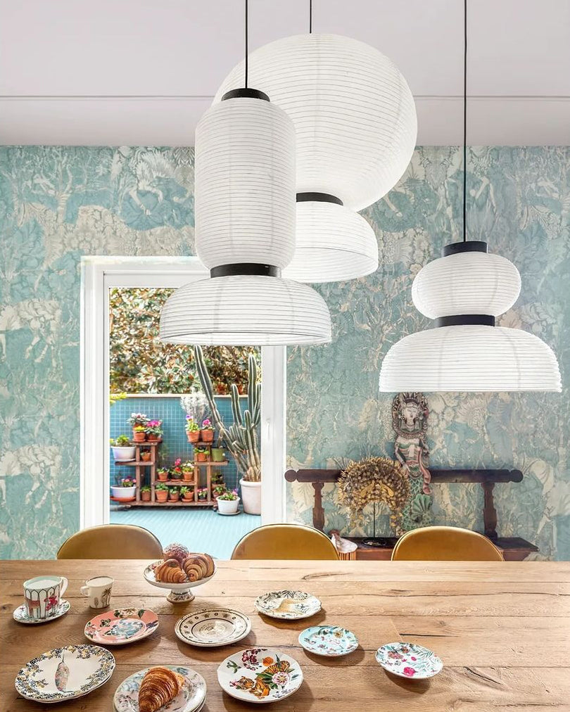 Xuan Hanging Lamp Paper Lantern Tranquil - Letslighting