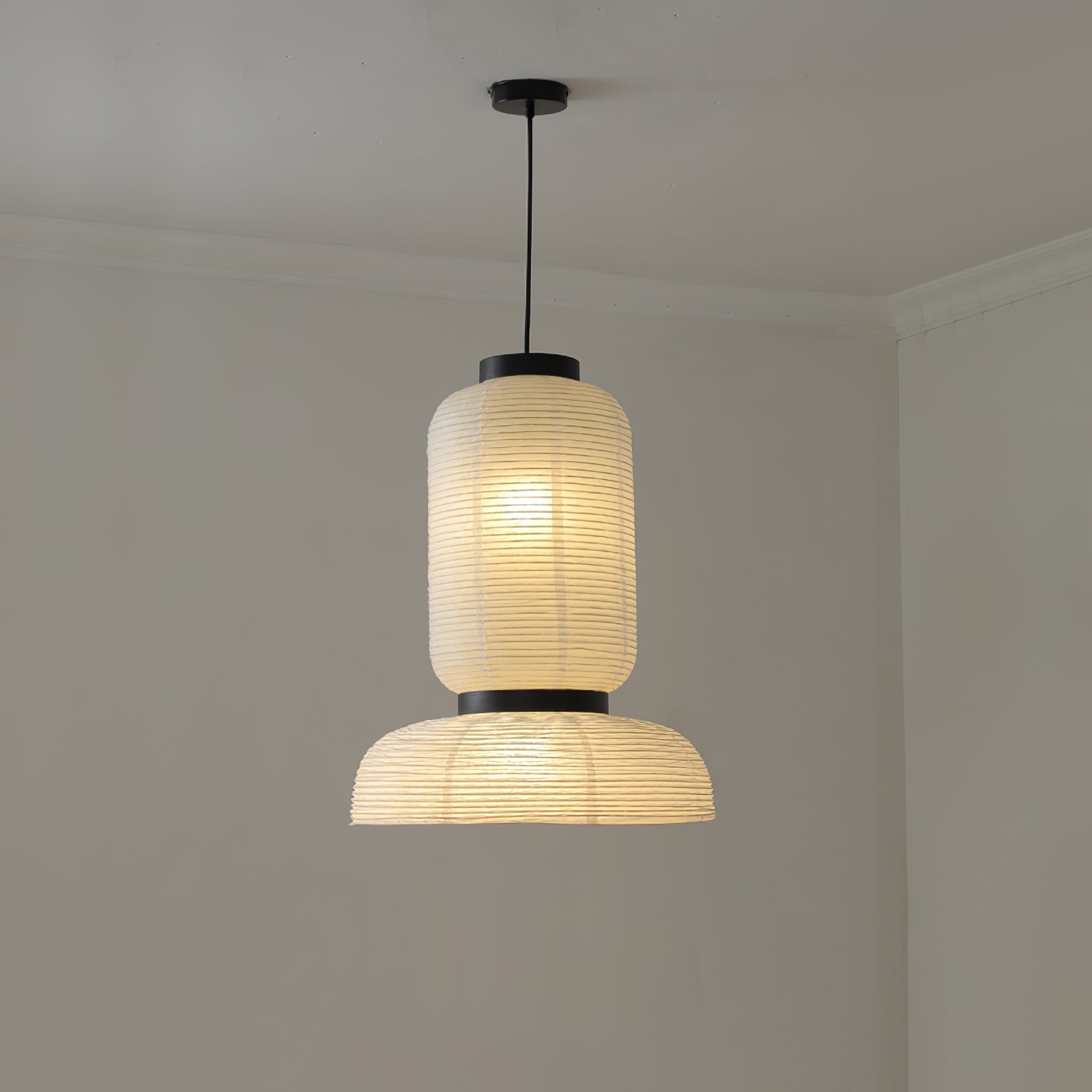 Xuan Hanging Lamp Paper Lantern Tranquil - Letslighting