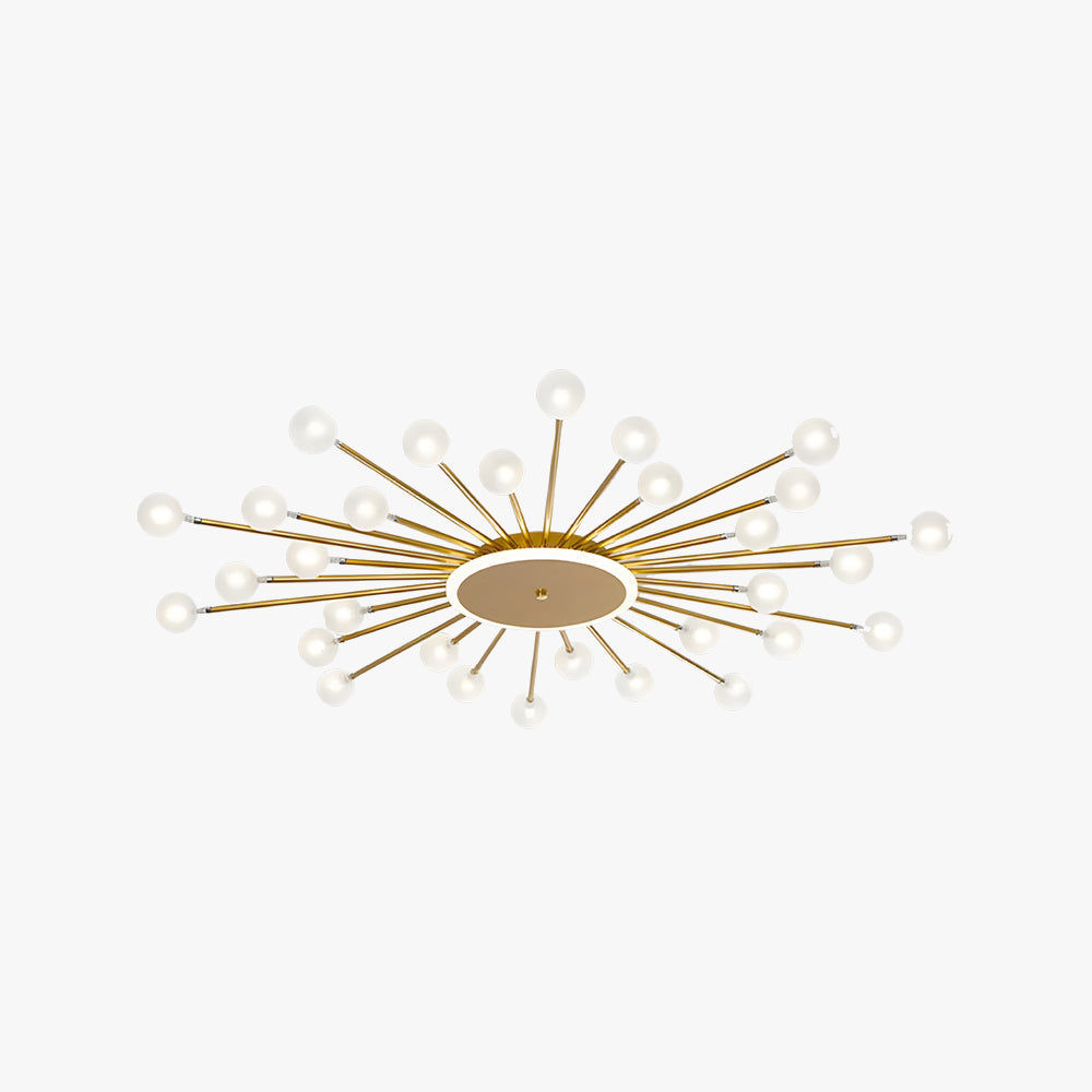 Arisha Nordic LED Flush Mount Ceiling Light Living Room - Letslighting