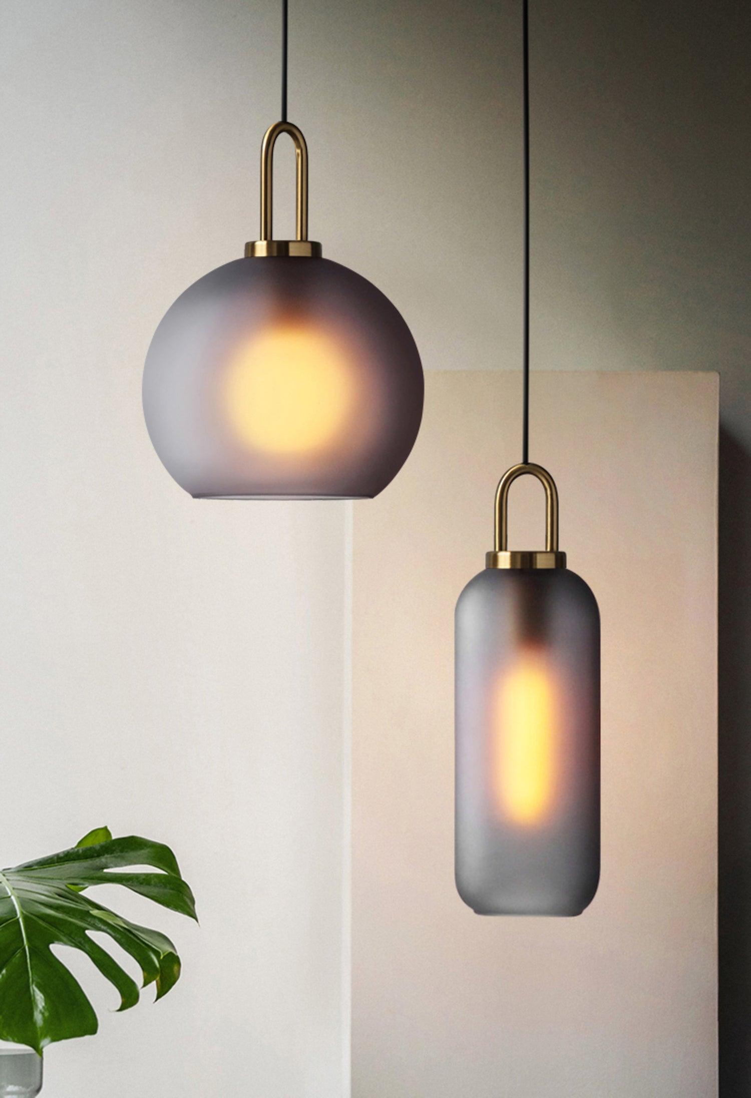 Lustra Pendant Lamp Pendulum Glass - Letslighting