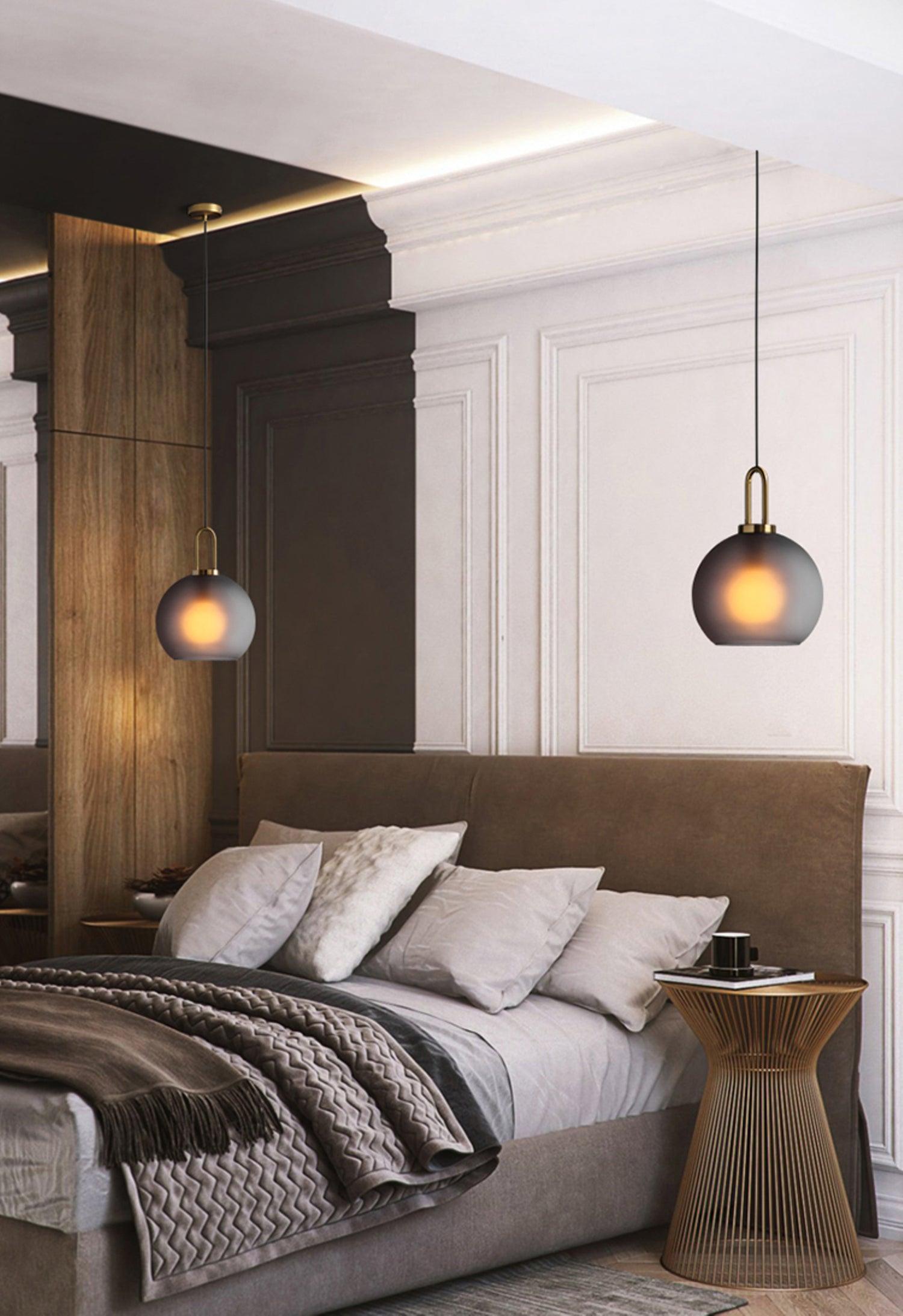 Lustra Pendant Lamp Pendulum Glass - Letslighting