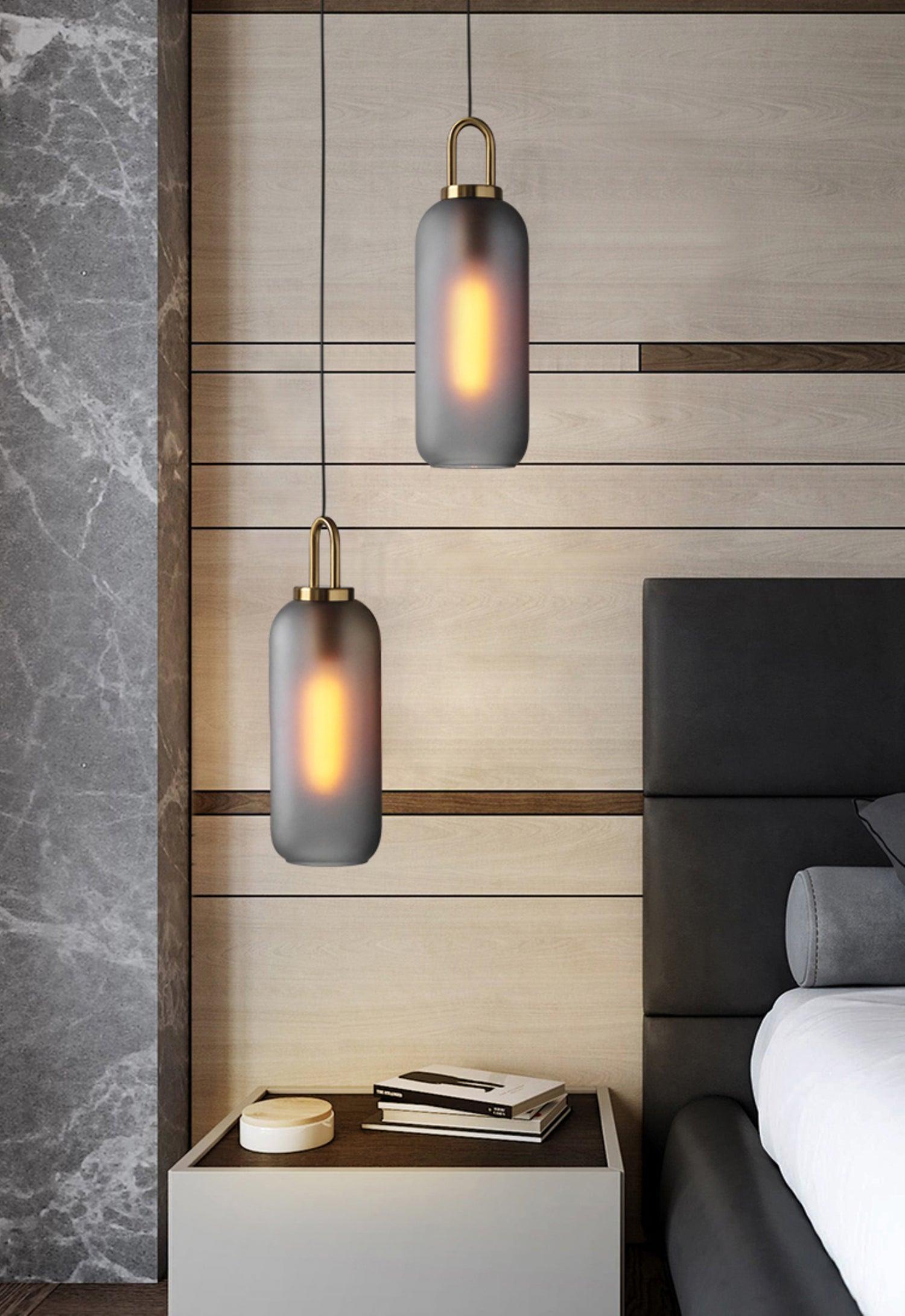 Lustra Pendant Lamp Pendulum Glass - Letslighting