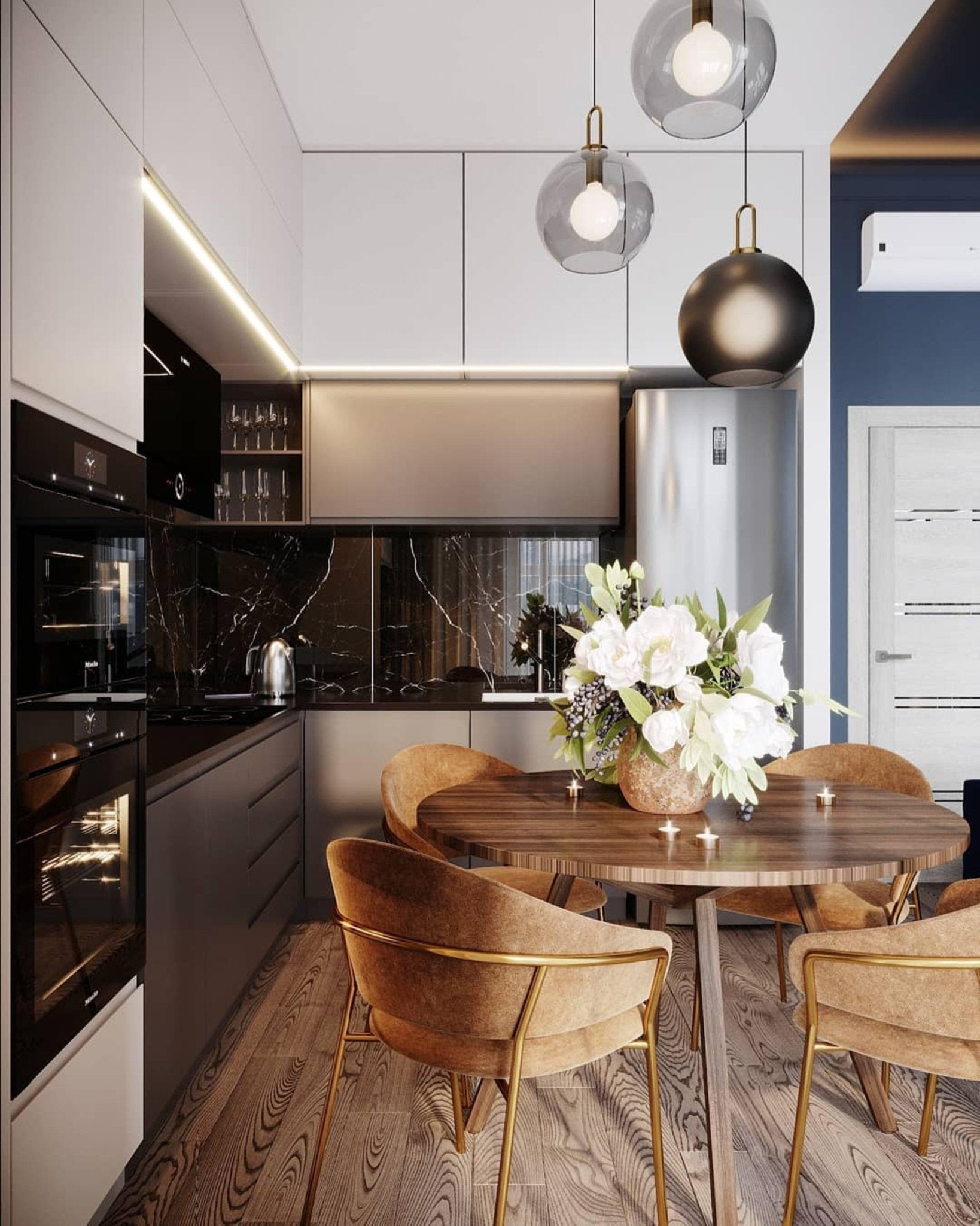 Lustra Pendant Lamp Pendulum Glass - Letslighting