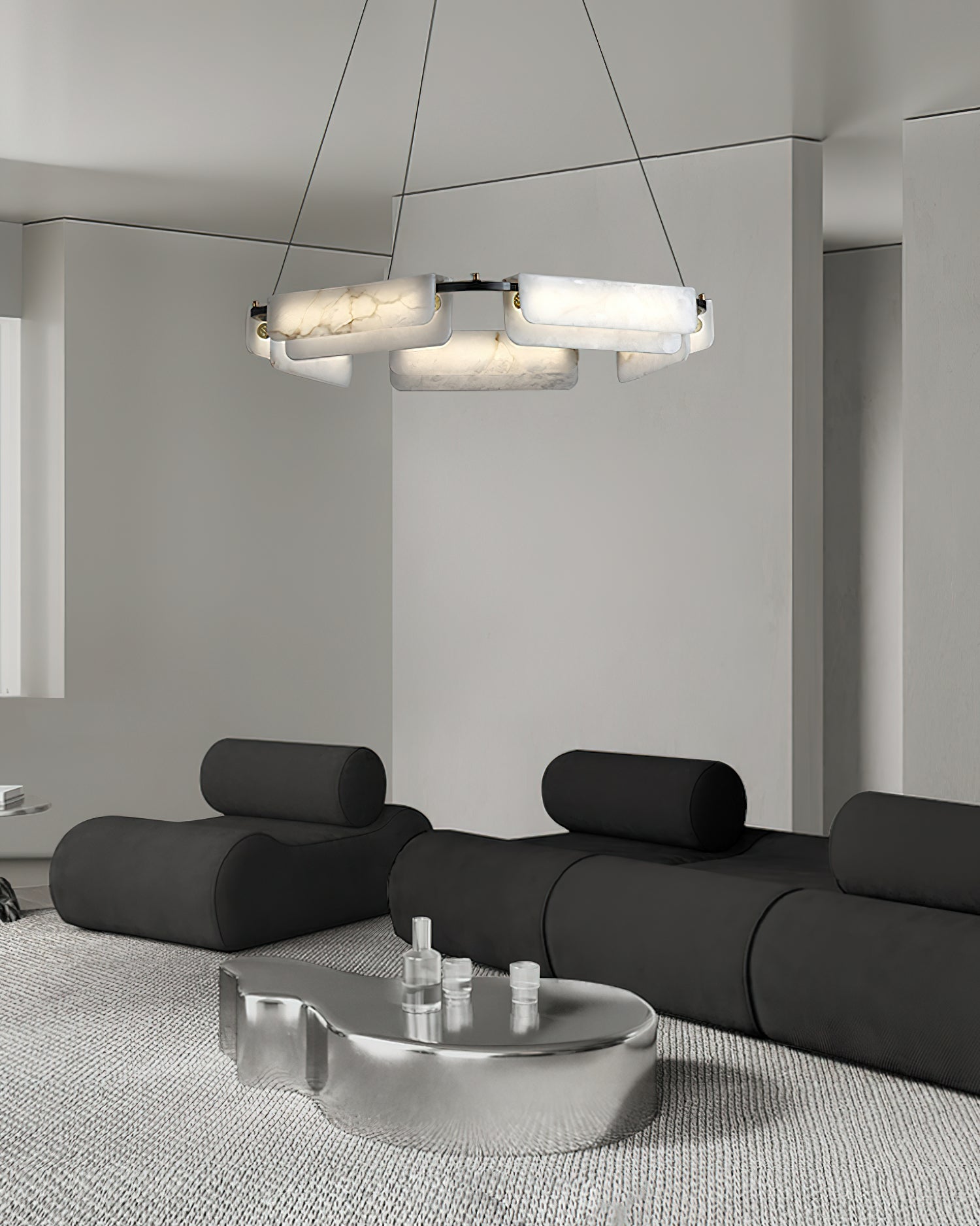 Syphaen Postmodern Luxury Alabaster Chandelier - Letslighting