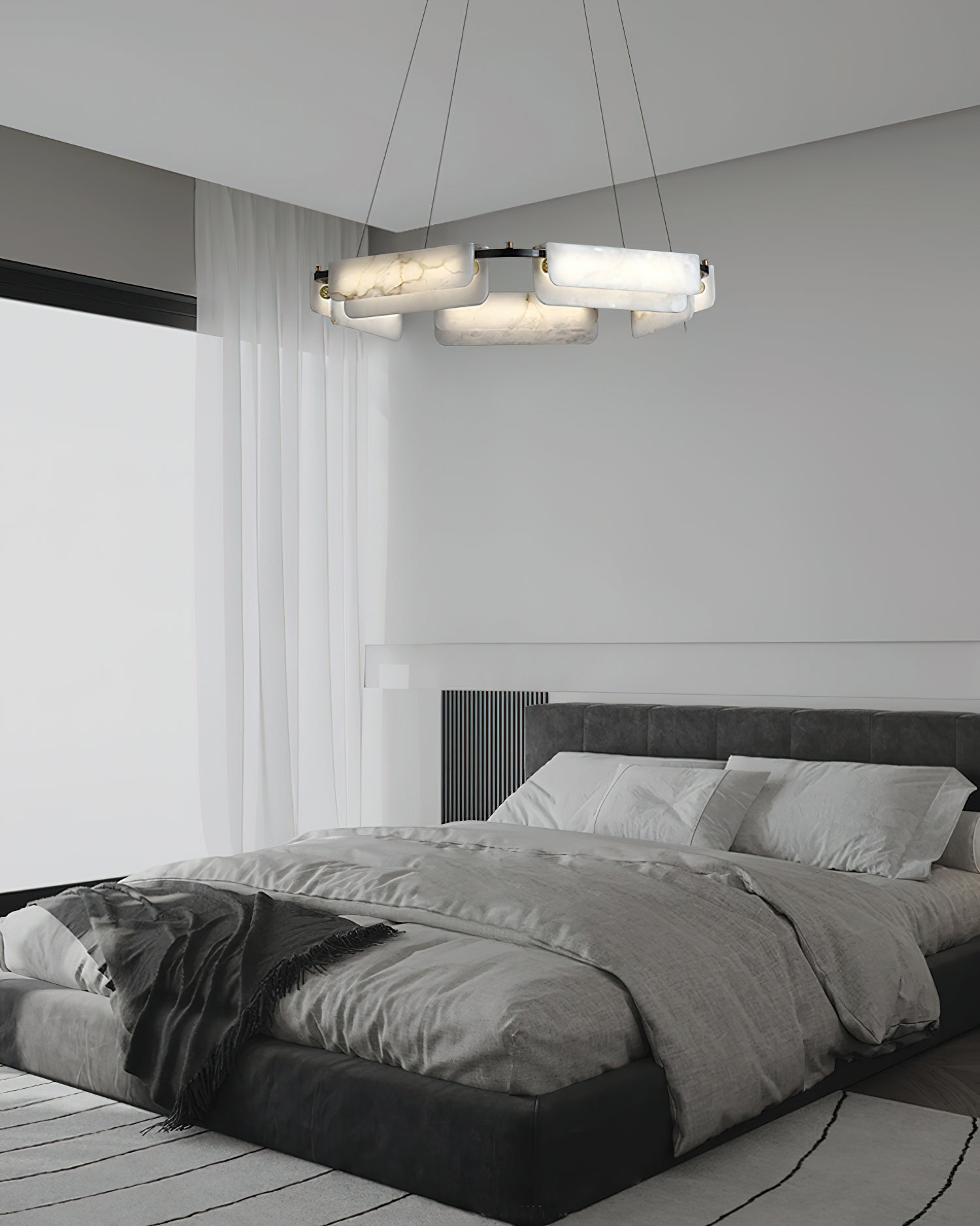 Syphaen Postmodern Luxury Alabaster Chandelier - Letslighting