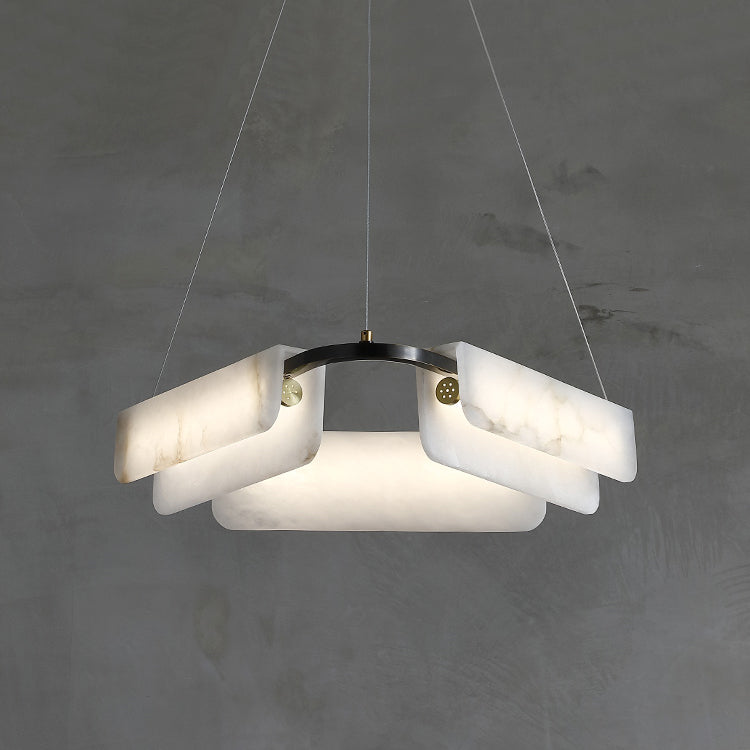 Syphaen Postmodern Luxury Alabaster Chandelier - Letslighting