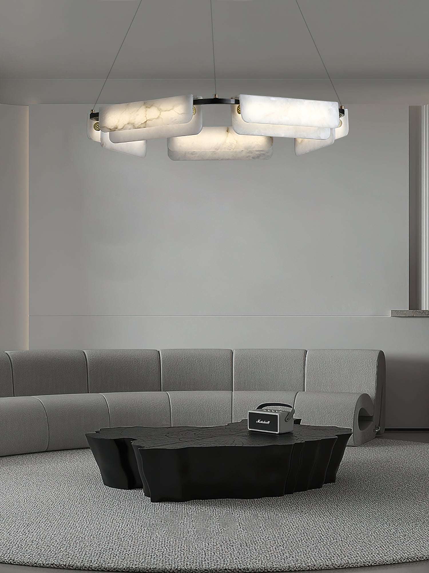 Syphaen Postmodern Luxury Alabaster Chandelier - Letslighting