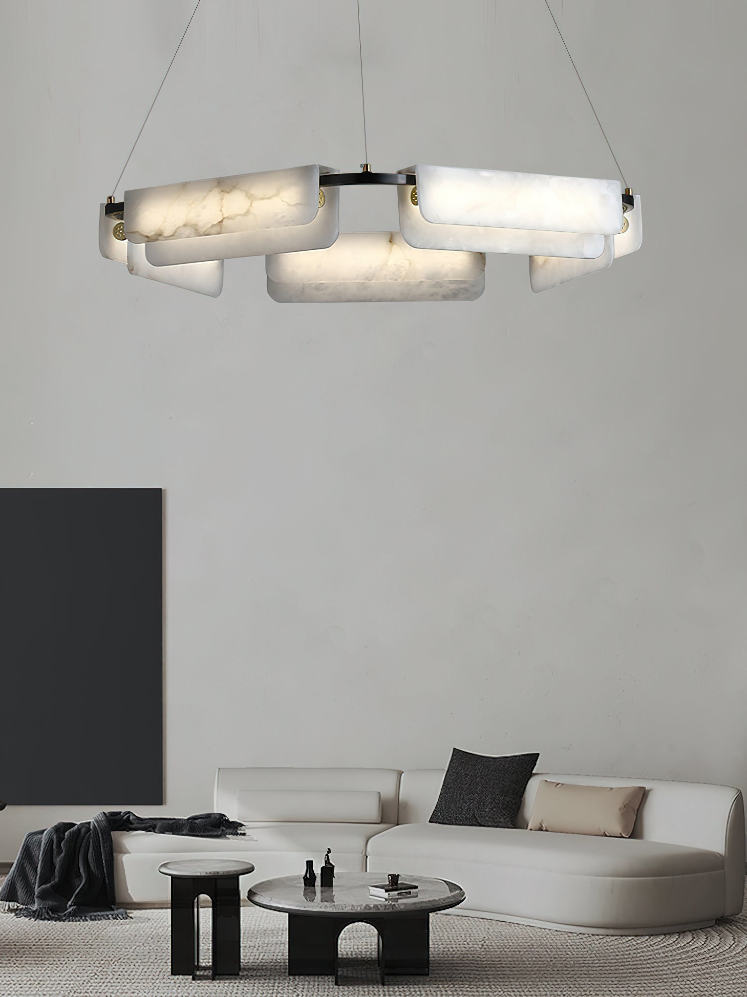 Syphaen Postmodern Luxury Alabaster Chandelier - Letslighting
