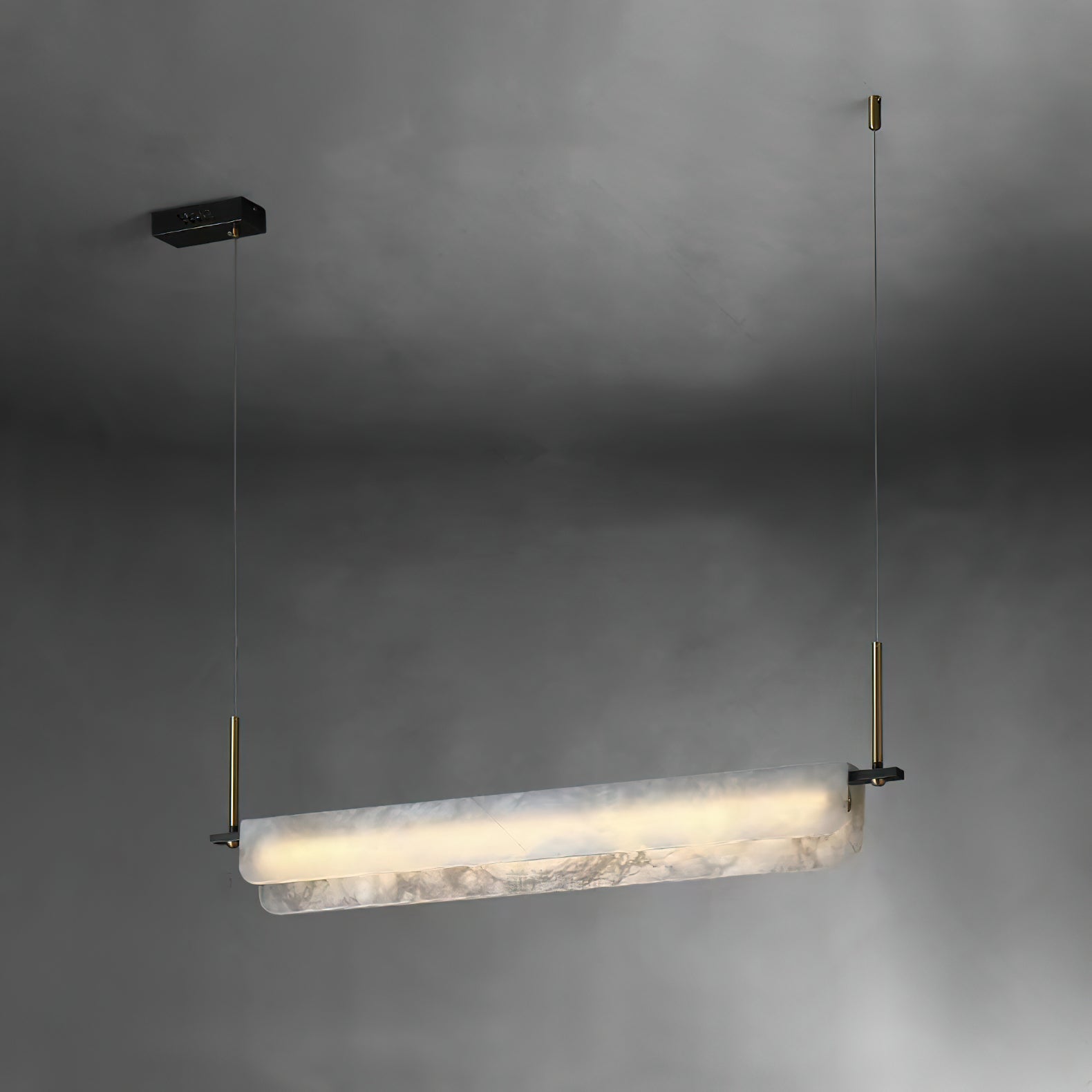 Eshaisra Modern Minimalist Alabaster Pendant Light - Letslighting