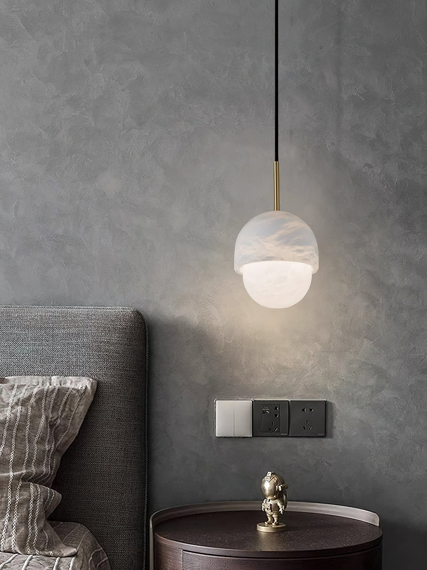 Aurzorus Modern Minimalist Art Alabaster Pendant Light - Letslighting