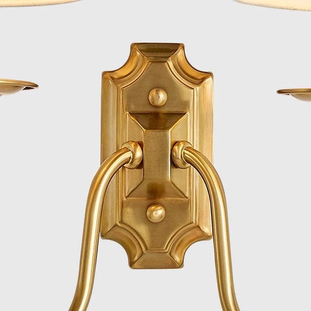 Silva Vintage Double Fabric Shades Wall Lamp