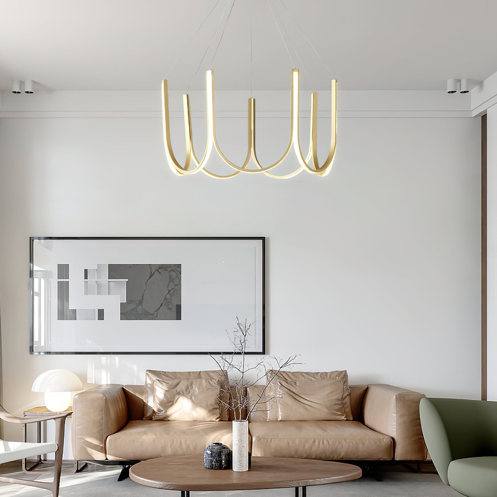 Otheara Modern Minimalist LED Chandelier - Letslighting