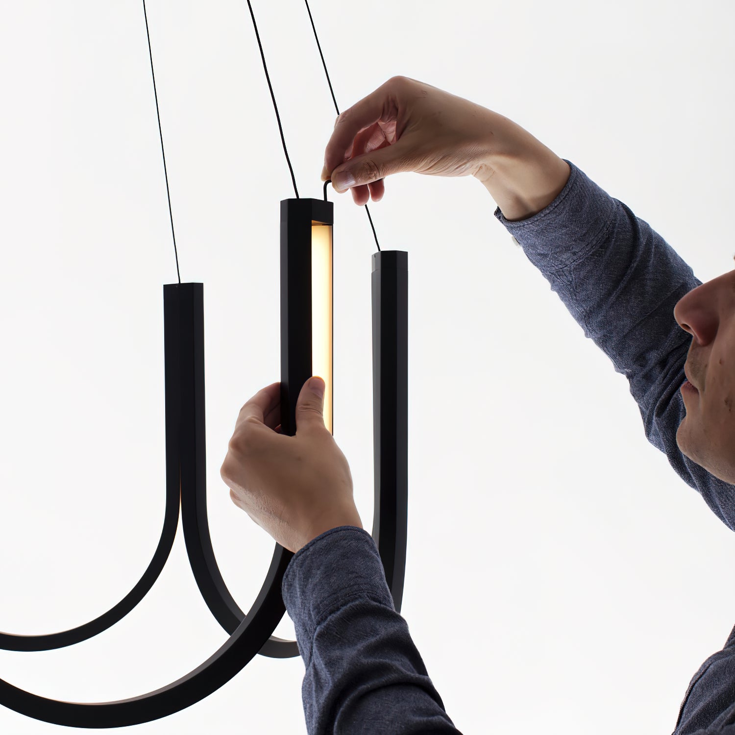 Otheara Modern Minimalist LED Chandelier - Letslighting