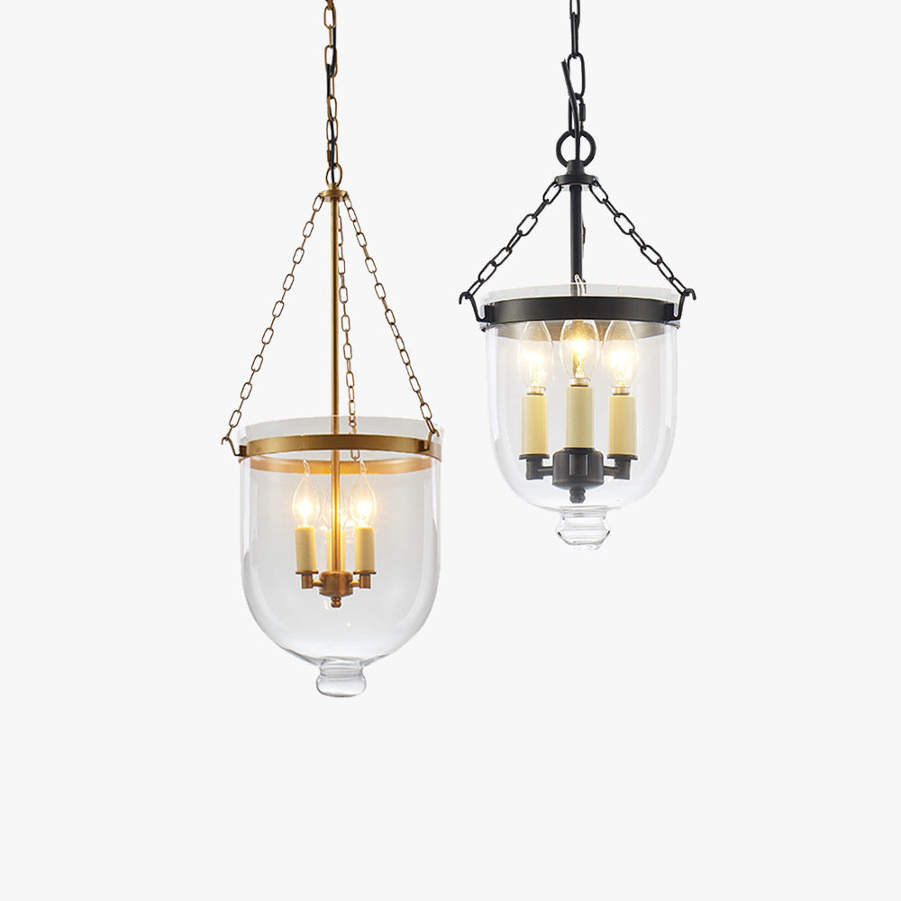 Silva Industrial Candle LED Pendant Light Dining Room - Letslighting