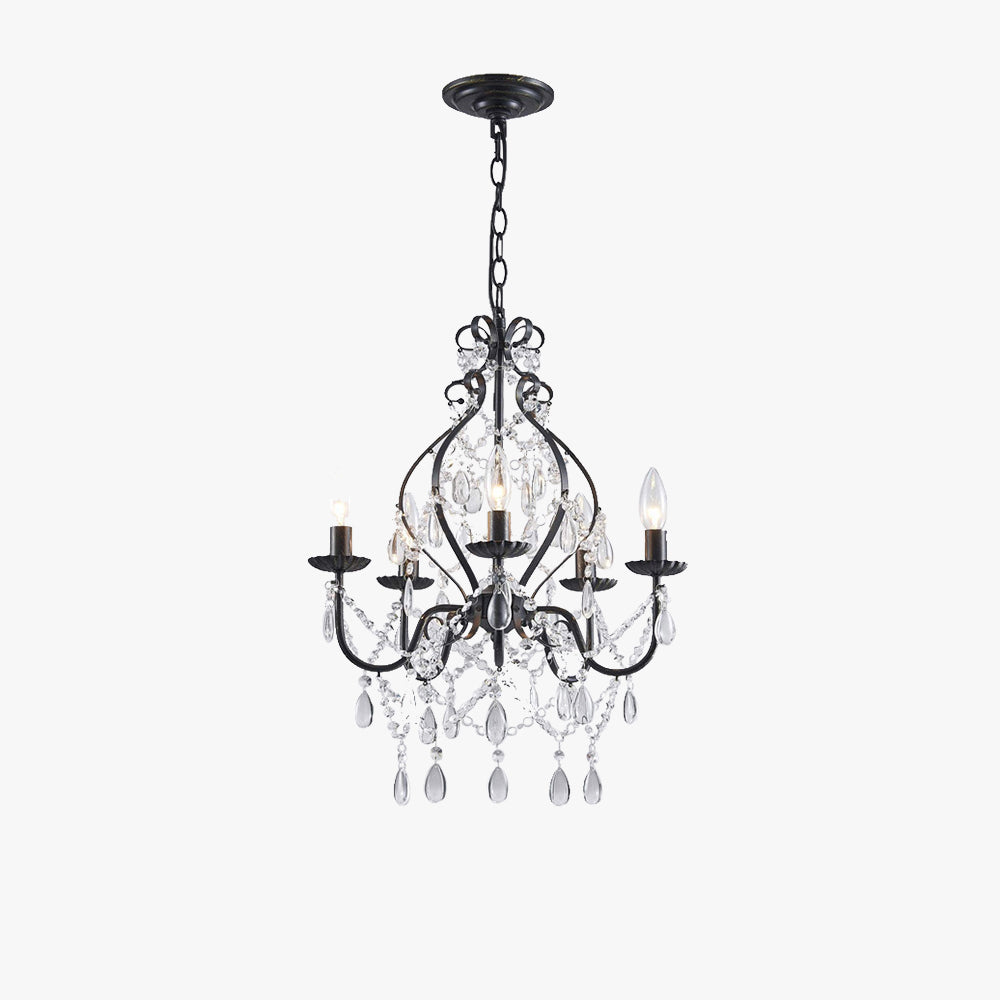 Silva American Crystal Chandelier Restaurant Living Room - Letslighting