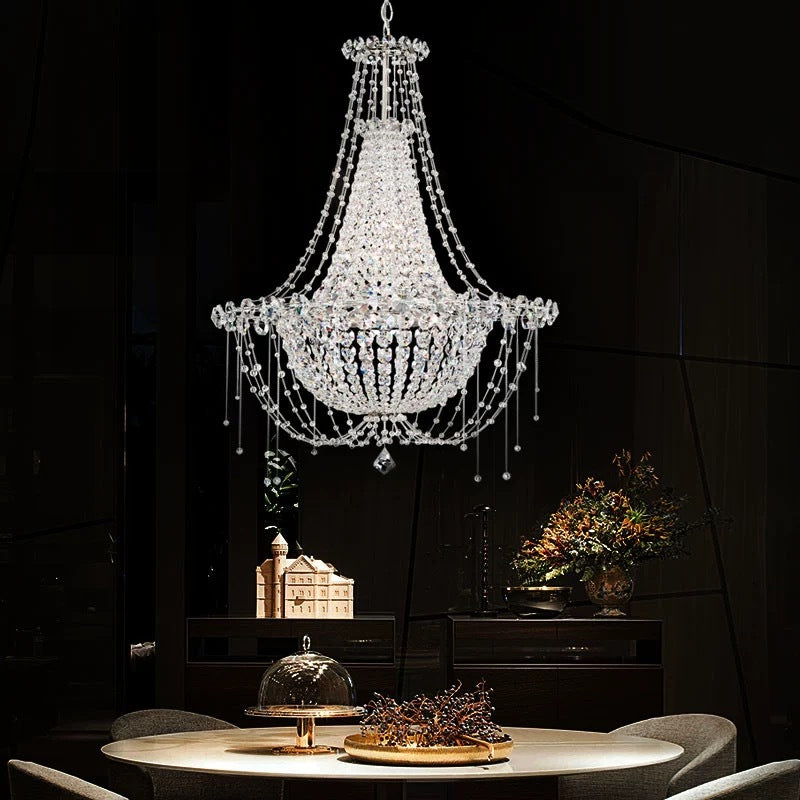 Kristy Italian Crystal Chandelier Living Room Dining Room - Letslighting