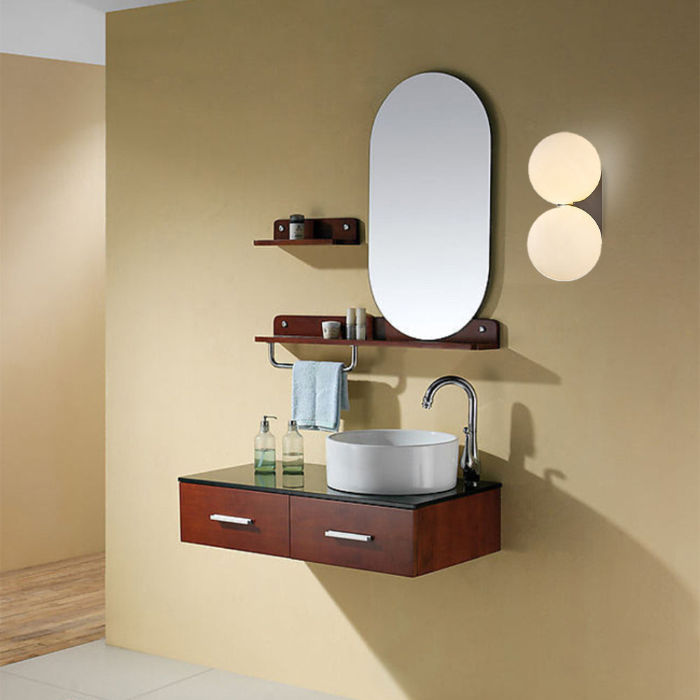 Valentina Simple Indoor Wall Lamp Glass Living Room Bedroom Study - Letslighting