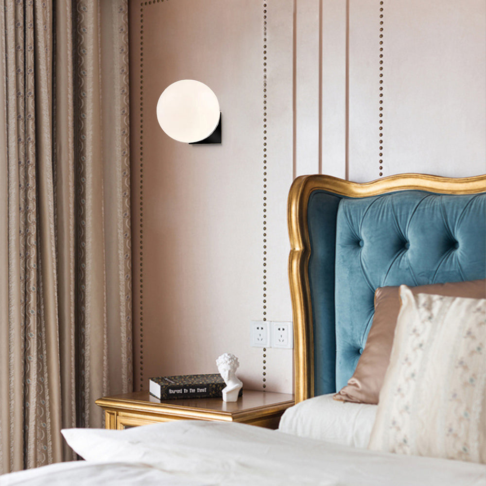 Valentina Simple Indoor Wall Lamp Glass Living Room Bedroom Study - Letslighting