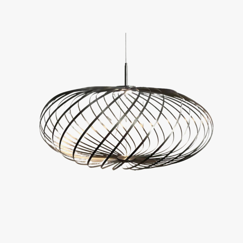 Arisha Industrial Hollow Metal Pendant Light Living Room