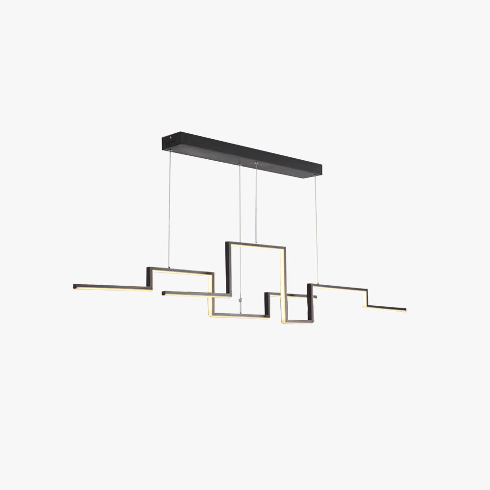 Arisha Designer Linear Metal Pendant Light