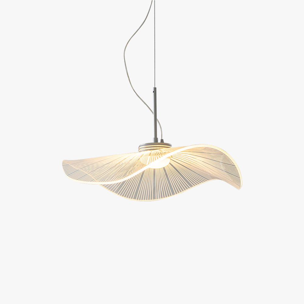 Ritta Design Lotus Leaf Metal Acrylic LED Pendant Light Bedroom