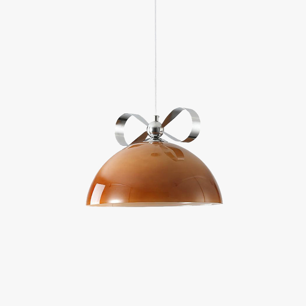 Valentina Vintage Design Metal Glass LED Pendant Light Dining Room - Letslighting