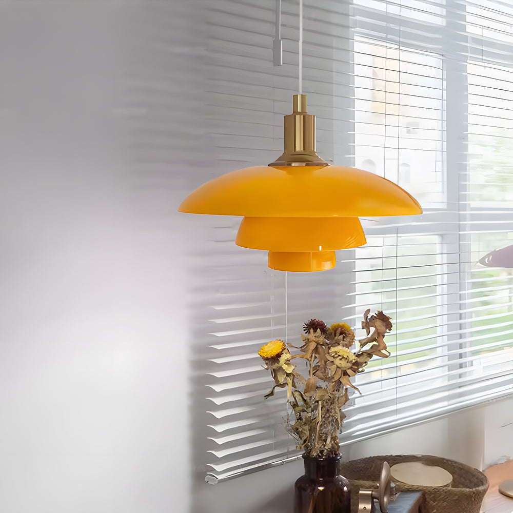 Valentina Vintage Nordic Design Glass LED Pendant Light Dining Room - Letslighting